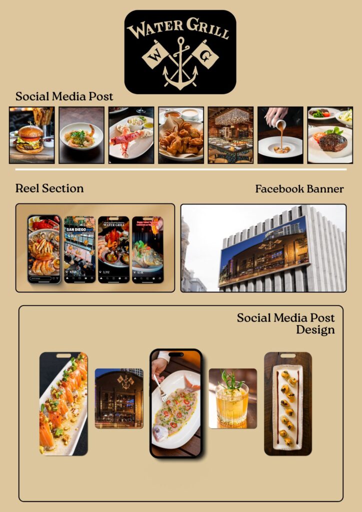 Water Grill Portfolio Cover